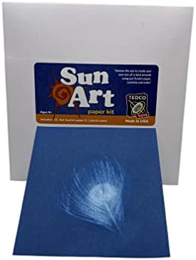 Набор от хартия TEDCO Sun Art 4x4 - 15 листа слънчева хартия и акрилен панел