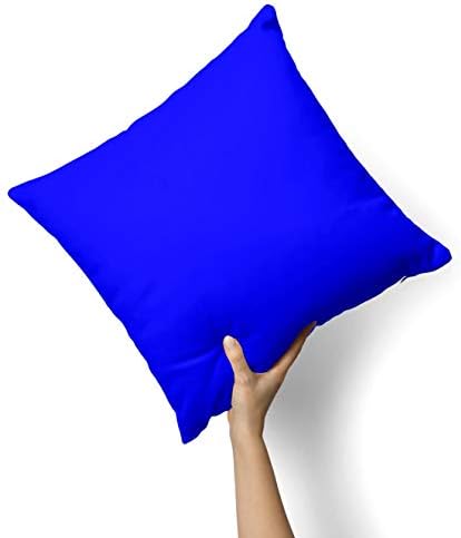 iiRov Solid Royal Blue - Индивидуален Декоративен Начало Декор На закрито или на открито, Калъфка за дивана, на леглото или