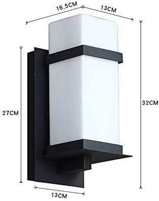 TWTCC монтиран на стената лампа 2 опаковки за декоративно осветление на входа на кафене, Градина, лампа, Открит вътрешен двор, Лесен и удобен за използване led с монтира?