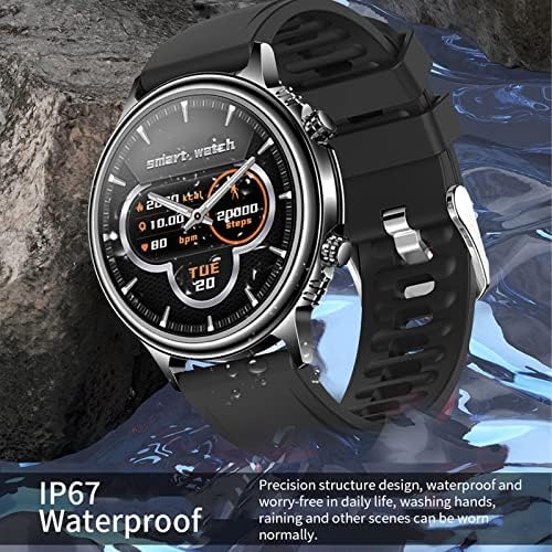 Смарт часовник Водоустойчив Ip67 Смарт часовници Bluetooth Разговори Говорител 1,32 Hd Сензорен Екран Спорт Фитнес Смарт Часовници