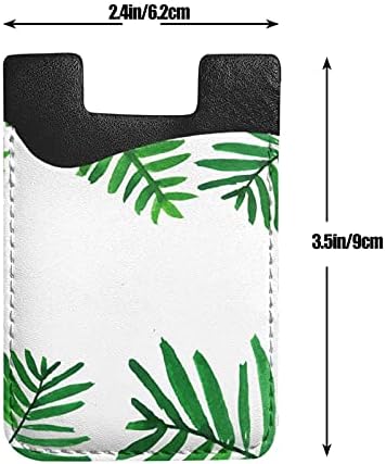 Хавайски Тропическата Палмова лист 21-1 с накладки за мобилни телефони от изкуствена кожа за задната част на iPhone