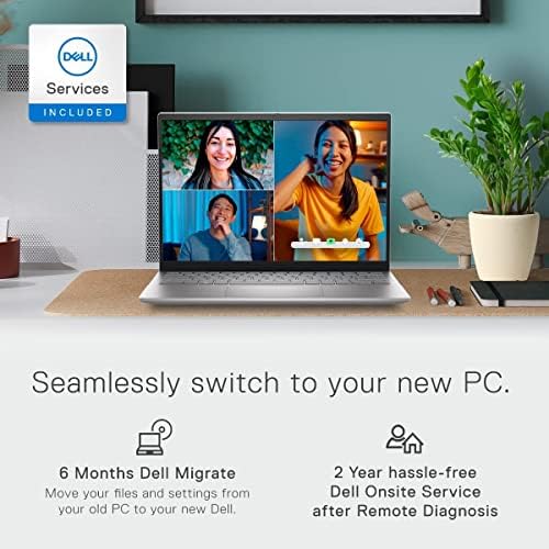 Dell 2023 Inspiron I5420 14-инчов лаптоп с резолюция FHD + с антирефлексно покритие 12-то поколение Intel 10-Основната 1255U
