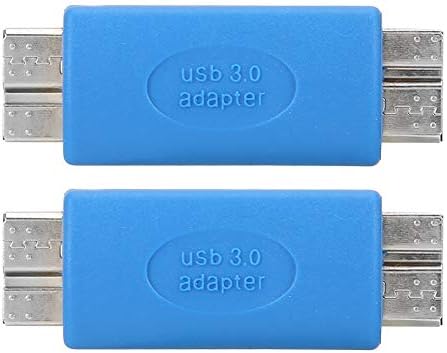 Конвертор Адаптер USB 3.0 Micro-B Мъжки, USB 3.0 Micro-B Мъжки Високата Конвертор