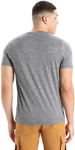 Мъжки t-shirt Icebreaker Merino Tech Lite Ii с графичен дизайн и къс ръкав