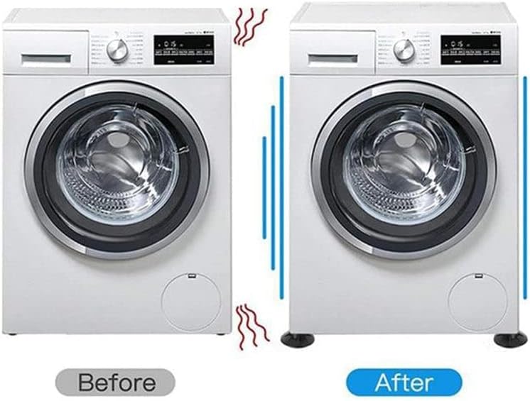 Raxon Innovation Амортизационен и шумоподавляющие накладки за пералня и сушилни |Хладилник, Выравнивающие Крака за пералната машина,