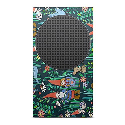Дизайн на своята практика за главата Официално Лицензиран Micklyn Le Feuvre Gnome Family Love Art Mix Vinyl Стикер Калъф за игра кожата е Съвместима с конзола от серия S Xbox и комплект кон