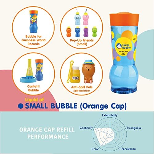 Uncle Bubble Fun Confetti Bubbler - Детски Воздуходувной апарат със световен рекорд-най-Добрите детски играчки и решения за сапунени