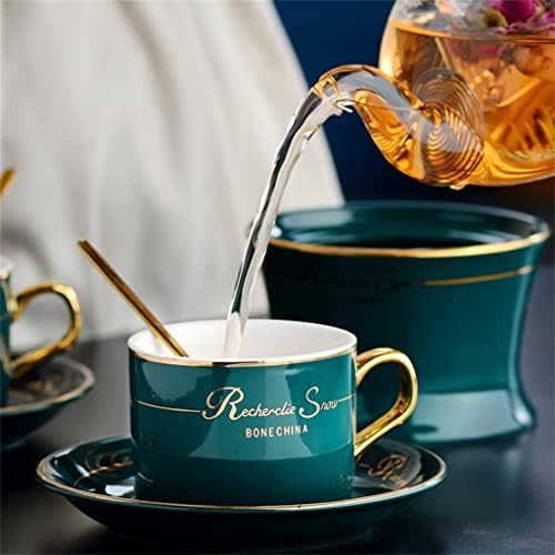N/A Английски Следобеден чай, Чай, Скандинавски Сварен Чай, плодове, Цветя Кана, Комплект за подгряване на Свещи, Керамични рамка (Цвят: