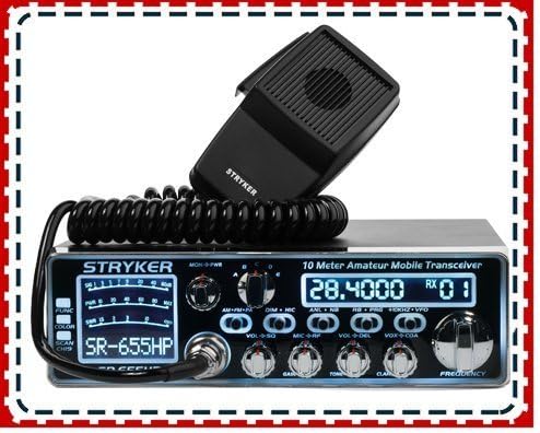 Stryker SR-655 10-Метров Любителски радио, черен