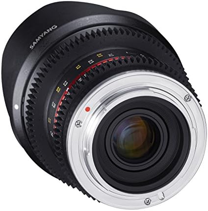 Видеообъектив Samyang 12 мм Т2.2 VDSLR с ръчно фокусиране, за да Canon M