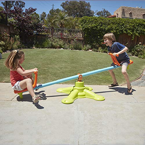 Люлка ECR4Kids Spinner - Въртящи се на 360 градуса Люлка-Рока, за деца - Активна игра на двора или на детската площадка