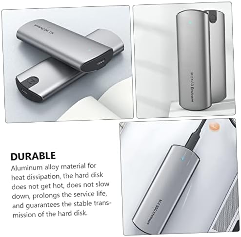 Корпус SOLUSTRE Корпус твърдотелно устройство Корпус на твърдотелно устройство за съхранение на Корпуса на SSD към тялото на Преносим твърд диск Type-c USB-bezel Type-M Аксесоар ?