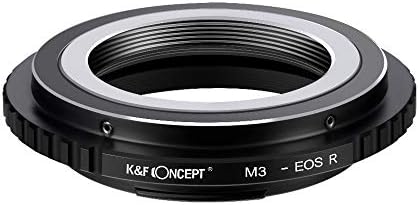Адаптер за закрепване на обектива K & F Concept за обектив Minolta MD MC Mount към корпуса на фотоапарата Canon EOS R.