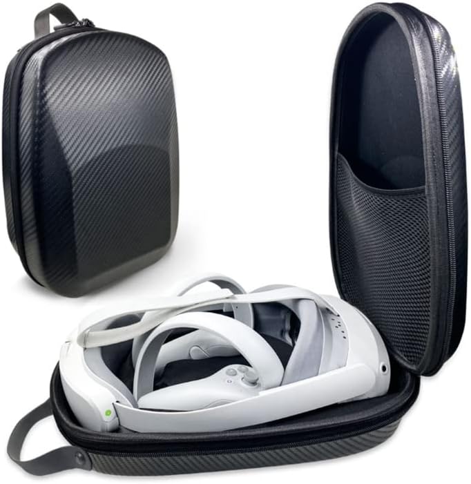 Твърди Калъфи на Седалките за Носене Чанта за съхранение на Слушалки Pico 4 VR Притежателя Аксесоари Преносим Дизайн за пътуване и съхранение вкъщи