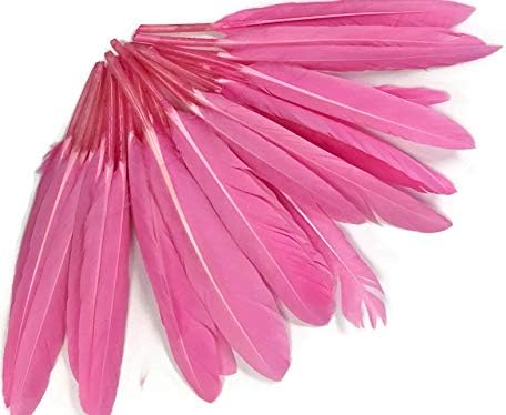 1 Опаковка - Карамельно-Розово Боядисани патица Кокетки С пера от крилото 0,30 грама. Аксесоари за Бродерия на Хелоуин парти,