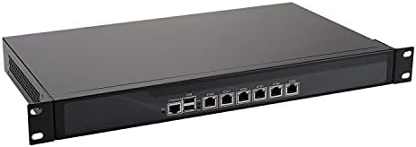 Хардуерна защитна стена HUNSN, 19-Инчов rack 1U, VPN, на Мрежово устройство, Intel I3 3110M 3120M 3-то поколение, RS11k, 6 x