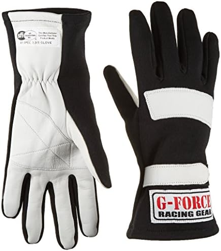 G-Force 4101LRGBK G5 Черни Големи Състезателни Ръкавици