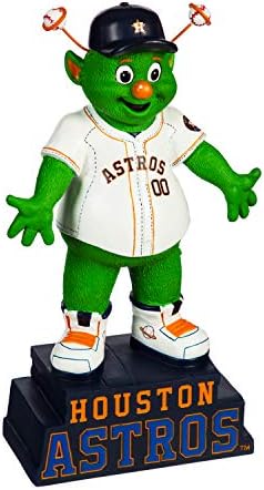 Статуята на Талисман Evergreen Enterprises MLB Houston Astros DesignGarden, Цветовете на отбора, Един Размер