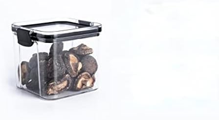 AllGlassCharm Кутия за съхранение на зърно и различни Зърна Прозрачен Запечатан Резервоар От Хранително-Пластмаса с Кухненски