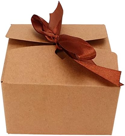 Подаръчни Кутии с Капаци, Безопасна и Екологично Чиста Квадратна Подарък Кутия за Еднократна Употреба Дизайн Ключалката с Капаци за Сватбени тържества, за партита