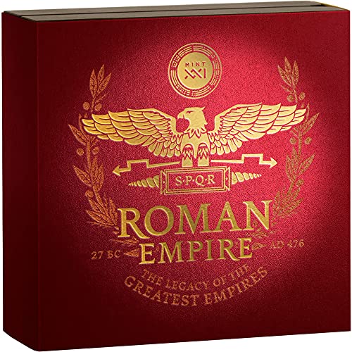 2023 ДЕ е Наследство от най-Великите империи PowerCoin Римска империя 2 Грама Сребърна Монета 2000 Франка Камерун 2023 Антични гарнитури
