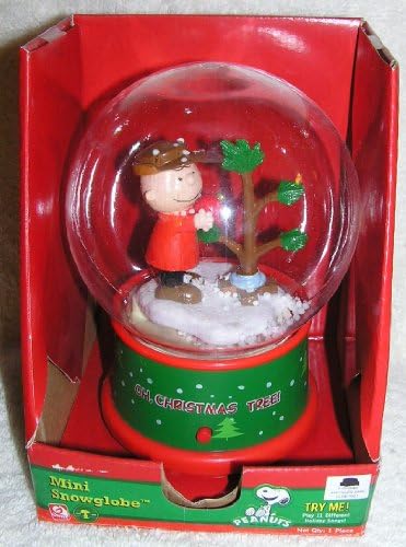 Коледен мини-Снежната топка на Чарли Браун от Мюзикъла Peanuts с выдуванием Сняг - 11 Различни песни