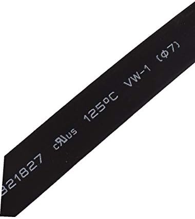 Свиване тръба X-DREE с изолация 7 мм, дължина на тръбата 4,5 м, черна (Tubi termorestringenti termorestringenti isolati da 7 мм, дължина