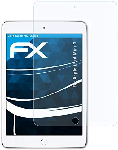 Защитно фолио за екрана Displayschutz@FoliX atFoliX е Съвместим със защитно фолио за дисплея на Apple iPad Mini 3, изключително чист колаген