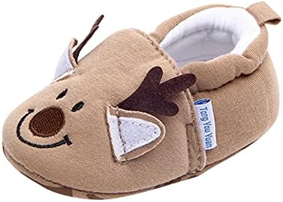 Prewalker Плюшен Детски Топли Обувки За Бебета Обувки за Бебета Обувки За Момчета И Момичета С Животни, Детски Обувки Детски