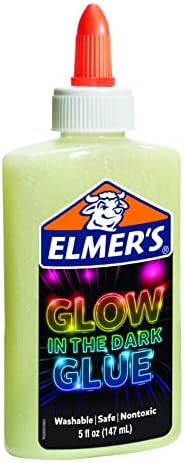 Вълшебен течен активатор слуз Elmer's (8,75 течни унции) и течни лепило Elmer's Glow in the Dark, напълно подходящи за приготвяне