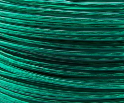 Keim 535007 Линия за измиване на стоманена на Въжето: 50 м Пластмасов 17 x 3 x 3 см Зелен