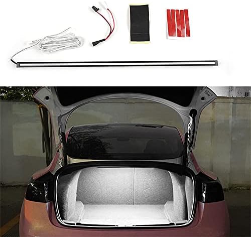 Luixxuer Led Фенер багажник за Tesla, Модел 3 2019-2021 33 см Гъвкави led Лампа в Багажника Супер Ярка Светодиодна Лента За осветление