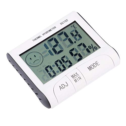 YASEZ Електронен Термометър с LCD Дигитален Тестер Температура Термометър, Влагомер за Измерване Влажността Тестер