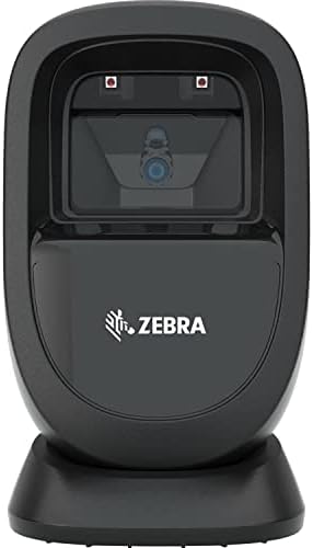 Презентационный скенер Zebra DS9308 1D/2D - Сериен, USB, IBM PC, Клиновидная клавиатура, интерфейс USB-A, Кабелна връзка - 1D/2D, Стандартен диапазон, Визуализатор зона презентации, П?