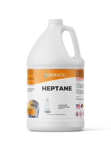 Химически гептан с разтворител гептана висока степен на чистота (пинта (16 течни унции))
