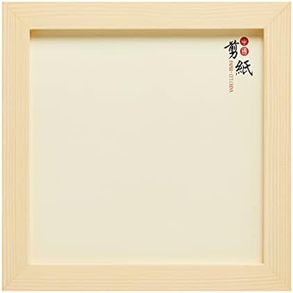 декоративна Празна рамка shayier за Китайската Вырезанной от хартия Квадратна дърво Ръчна изработка