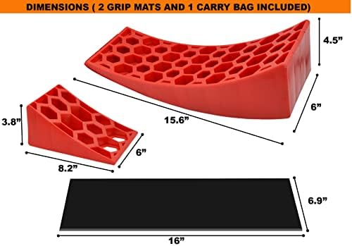Подложки за изравняване на кемпера ZXDIN3 | Комплект Накладки За Изравняване на рампата RV | подложки против хлъзгане В комплект