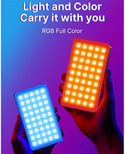 Led Видеопанель HOUKAI RGB LED 7-инчов Джобен размер Заполняющий Лампа с Регулируема Яркост 2500-9000K 4000mAh за Снимане на Живо