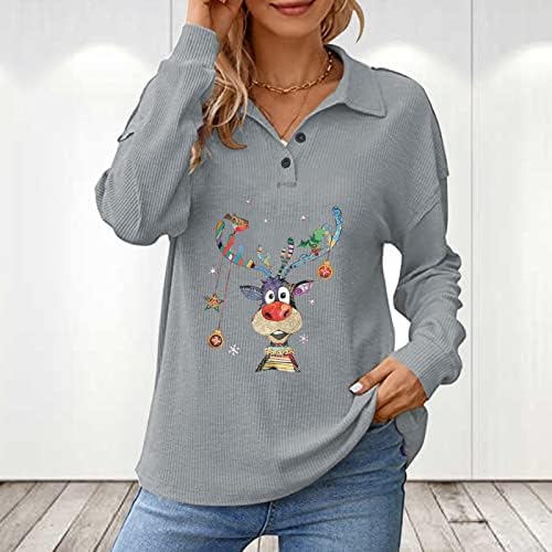 Пуловери копчета за Жени, Свободни Ризи с Ревера на Шията, Класическа Работна Програма, Зимни Дрехи за Бременни