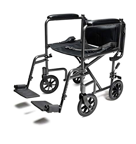 Инвалидна количка за превоз на Еверест и възхваляват дженингс, компактна и здрава стоманена рамка, седалка 19 инча