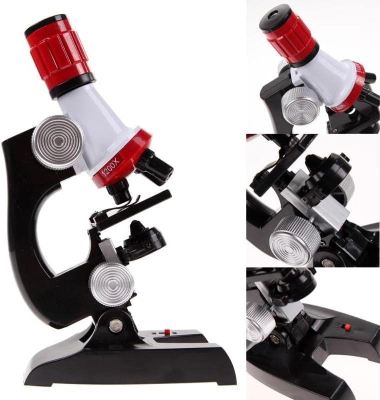 Обзавеждане за лабораторен Микроскоп 4X, 10X 20X 40X 100X 60X 195 Биологичен Микроскоп С дърворезба 20,2 мм Аксесоари За Микроскоп