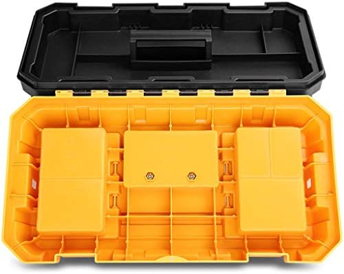HMZRQX Преносими Чанти за инструменти на Голяма Кутия за съхранение на инструменти, Компоненти, Пластмасова кутия за инструменти