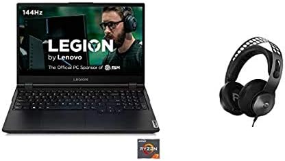 Лаптоп Lenovo Legion 5, 15 AMD Ryzen 7 с гейминг слушалки съраунд звук H500 PRO 7.1 с микрофон с шумопотискане