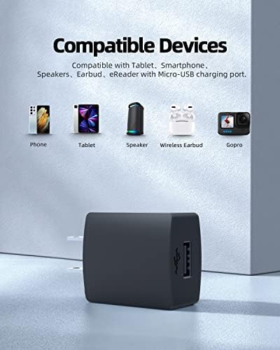 Зарядно устройство ac адаптер е Подходящ за DOSS SoundBox Touch Pro + Plus E-go I II Traveler Bluetooth Високоговорител с 5-футовым