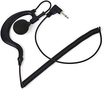UAYESOK Радио Говорител Микрофон за Motorola APX900 APX4000 APX6000 XPR6350 XPR6550 с 3.5 мм Ухо за слушане