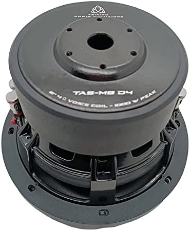 Авто аудио система Trinity 8 с двоен субуфер 4 Ω 1000 W Черен TAS-M8-D4