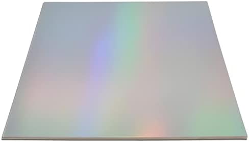 50 Метални Холографски Карти, Преливащи се цветове, Блестящи Огледални Хартиени Листове, Фолио за Боядисана Дъска, Отразяваща