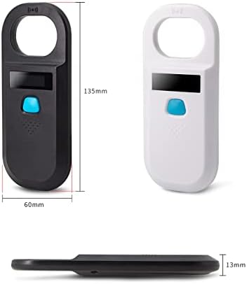 Безконтактен четец RFID-карти за домашни любимци RF em4305 FDX-B (ISO11784/85) 125 khz/134,2 khz Акумулаторна скенер USB микрочипове