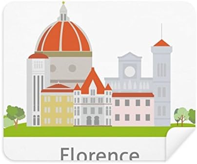 Италия Флоренция Пейзаж на Национален Модел Кърпа За Почистване на Екрана за Пречистване на 2 елемента Замшевой Тъкан