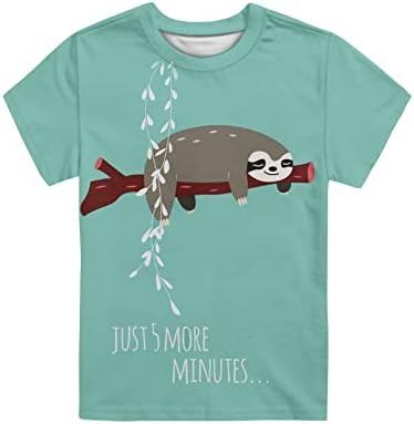 Тениска POLERO Sea Shark за Деца, Риза с Акула за Момичета и Момчета, Ежедневни Ризи с Къс Ръкав